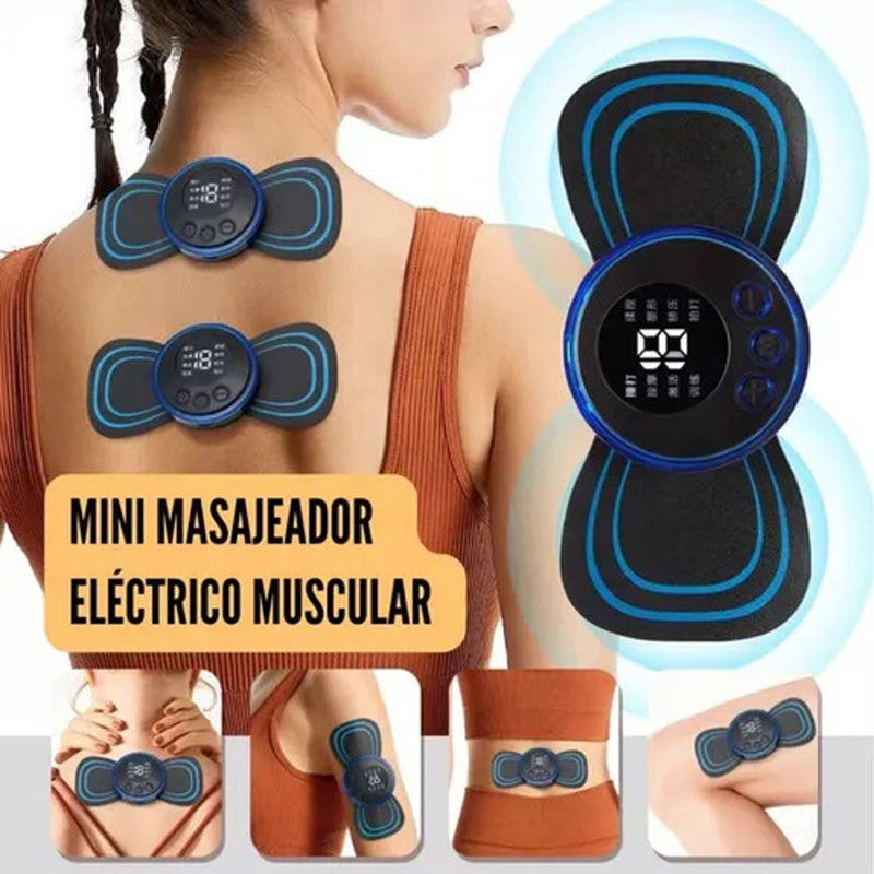 Mini masajeador Corporal, masajeador eléctrico portátil, Masaje